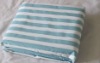 hospital cotton bed sheets with stripe