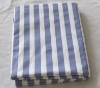 hospital cotton bed sheets with stripe