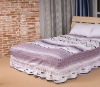 hospital white cotton bed cover