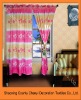 hot sale 100%Polyester door curtain fabric