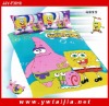 hot sale 100%cotton children cartoon bedding set--3PCS