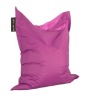 hot sale out door square bean bag/pink