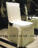 hot sale plain polyester/cotton wedding/banquet chair cover