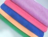 hot sale super absorbent microfiber fabric plain dyed drying towels
