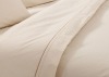 hot satin 230TC solid bed cover set