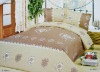 hot-sell 7pcs  polyester jacquard comforter set