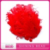 hot sell red feather headbands for wedding
