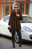 hot sell unique design demark mink fur coat