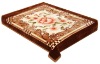 hot selling ryan weft and raschel polyester mink Blanket