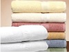hotel 100% cotton plain satin terry towels/bath towel. solid color