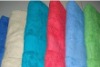 hotel 100% cotton plain satin terry towels/bath towel. solid color towel set