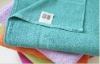 hotel 100% cotton plain satin terry towels/bath towel. solid color towel set