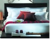hotel bed linen set, flat sheet, pillow case and duvet cover