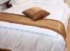 hotel bed tail towel