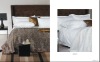 hotel bedding (bed sheet, duvet cover, duvet and pillow case)