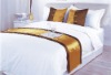 hotel bedding set& hotel bed runner
