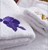 hotel emborieded new towel