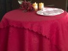 hotel polyester jaquard table cloth(cotton table cover)