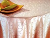 hotel polyester jaquard table cloth(cotton table cover)