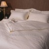 hotel products.40s jacquard weave sheet and quilt cover