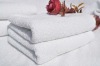 hotel white bath towels