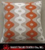 hourglass style chenille cushion cover