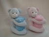 huggable toy baby blanket