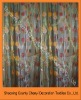 indian embroidered organza curtain fabric