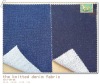 indigo,knitted  denim french terry, 100 cotton denim fabric