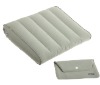 inflatable backrest pillow with pouch