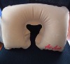 inflatable flocked pillow