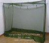 insecticide treated green army/military bed treated mosquito netting