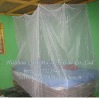 insecticide treated square/quadrate camping bed canopy mosquito bed net