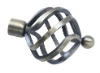 iron curtain rod ball finial