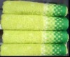 jacquard bath towel with border