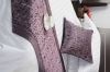 jacquard bed runner and cushion for hotel