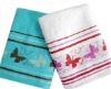 jacquard  butterfly  bath towel