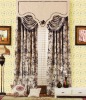 jacquard cotton and linen curtain