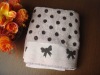 jacquard cotton face towel with dobby