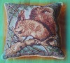 jacquard cushion cover animal throw pillow yarn dyed jacquard T/C cushion cover