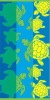 jacquard design beach towel