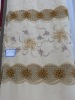 jacquard embroidery fabric curtain room divider