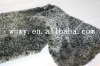 jacquard fake fur