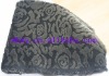 jacquard fake fur