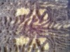 jacquard fake fur