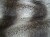 jacquard fake fur