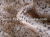 jacquard fake fur leopard