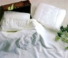 jacquard hotel towel