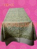 jacquard linen table cloth factory wholesale customized