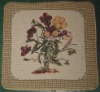 jacquard polyester and cotton cushion cover